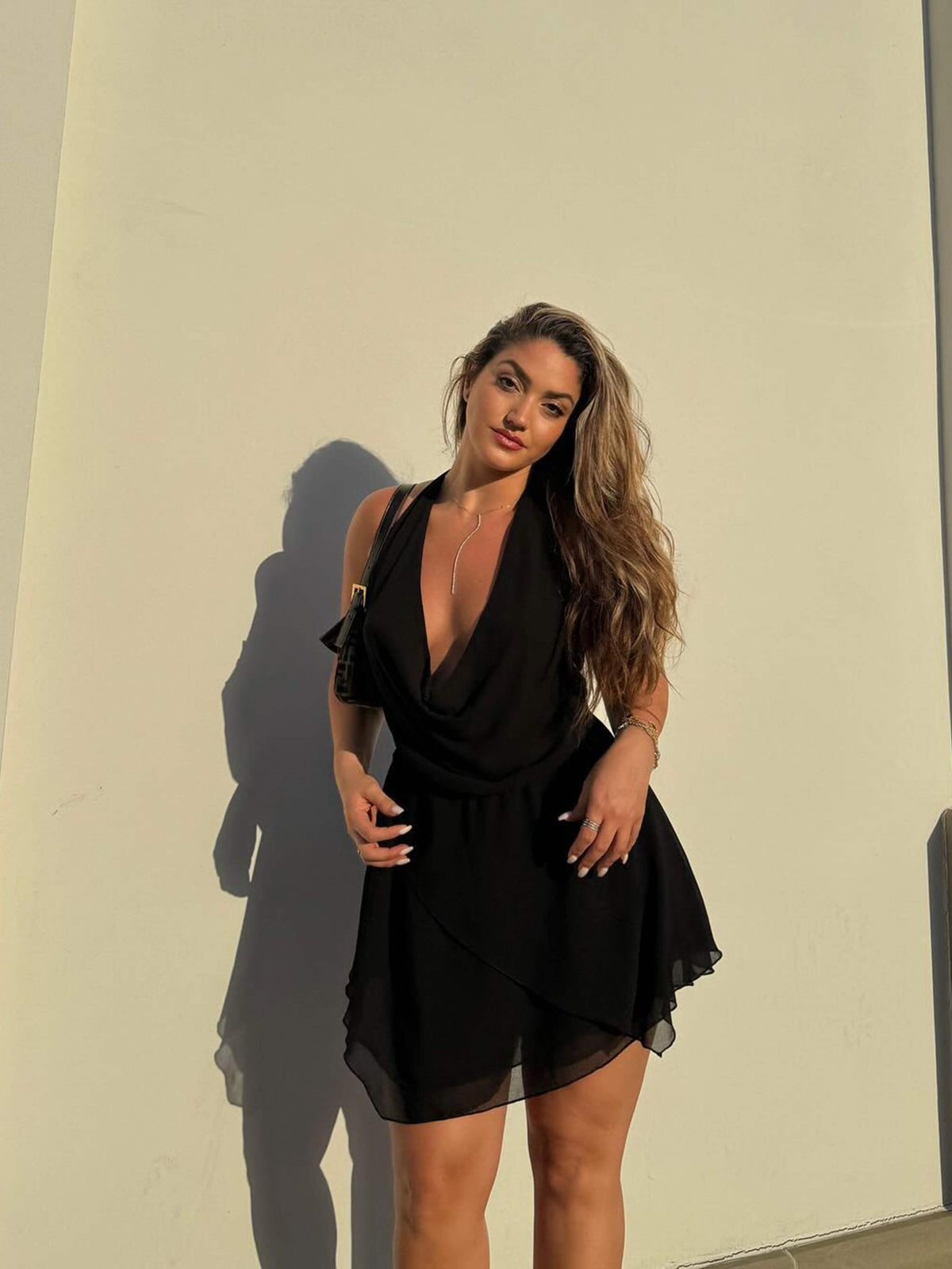 Seame - Andrea Mini Dress Red S