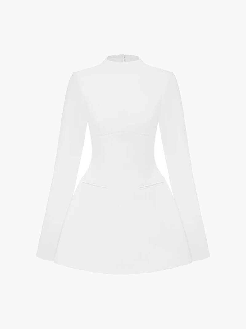 Seame - Elysia Mini Dress White S
