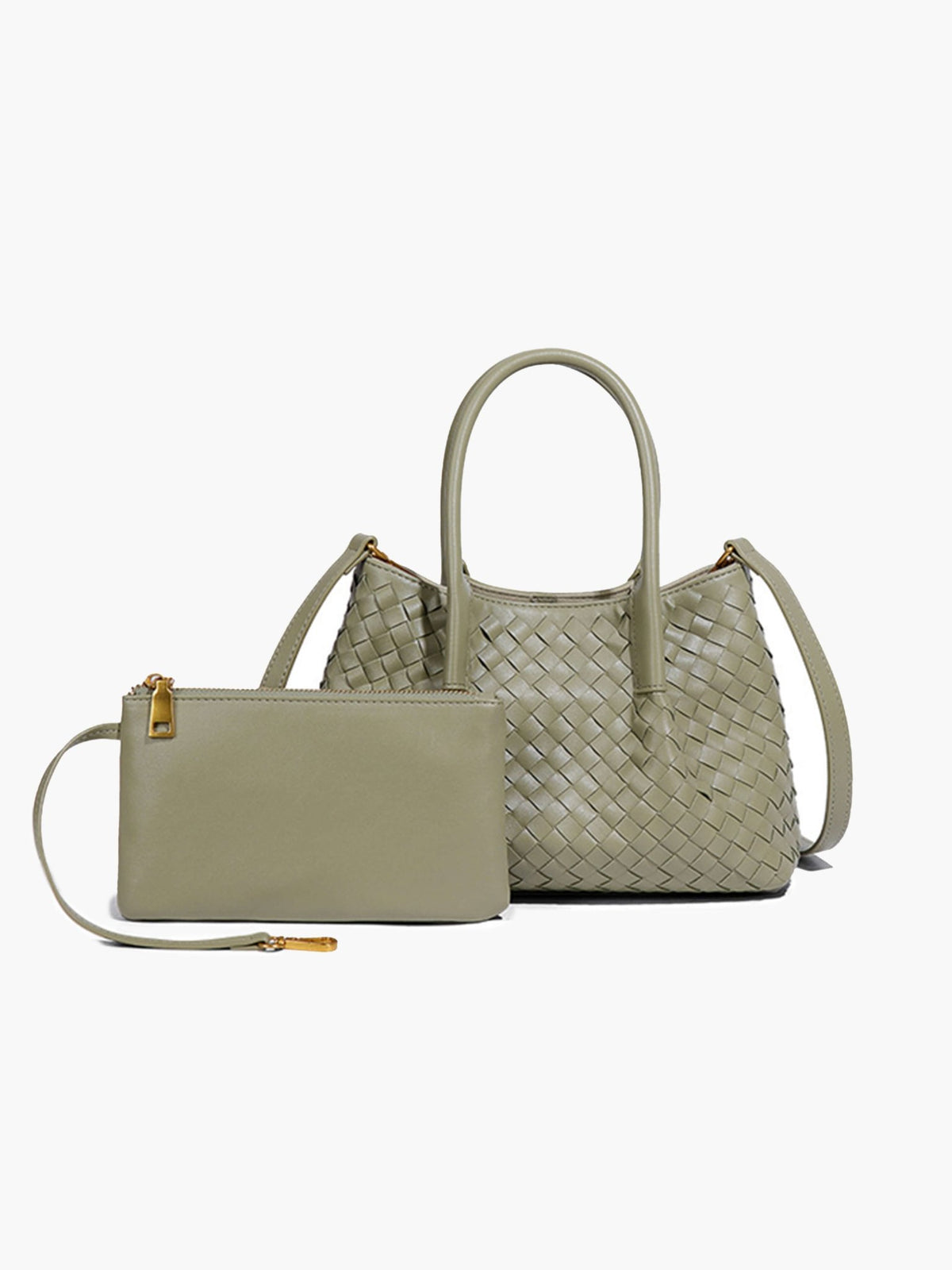 SEAME - Gracie Woven Bag Green Regular