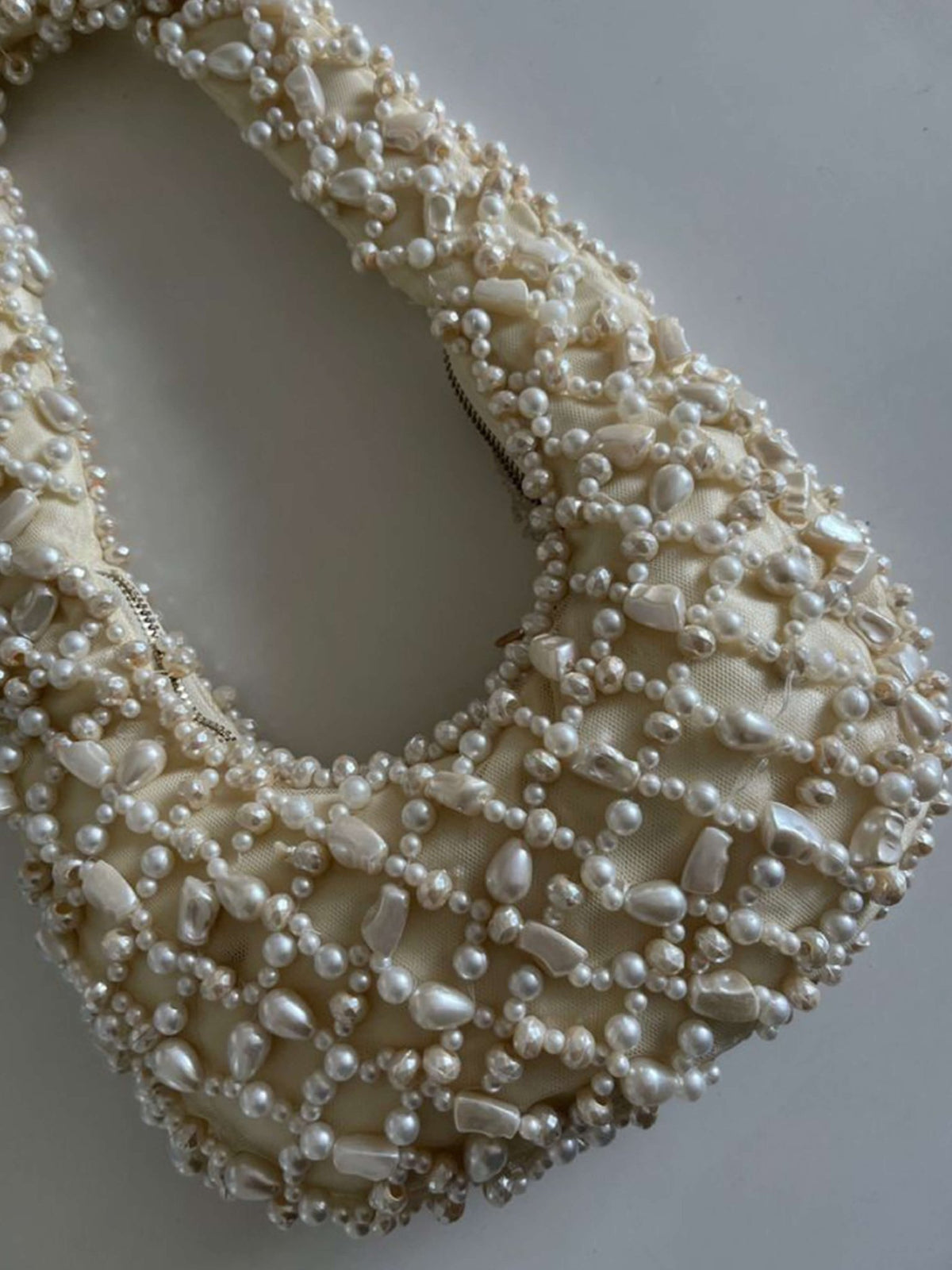 Seame - Isa Pearl Bag White Regular