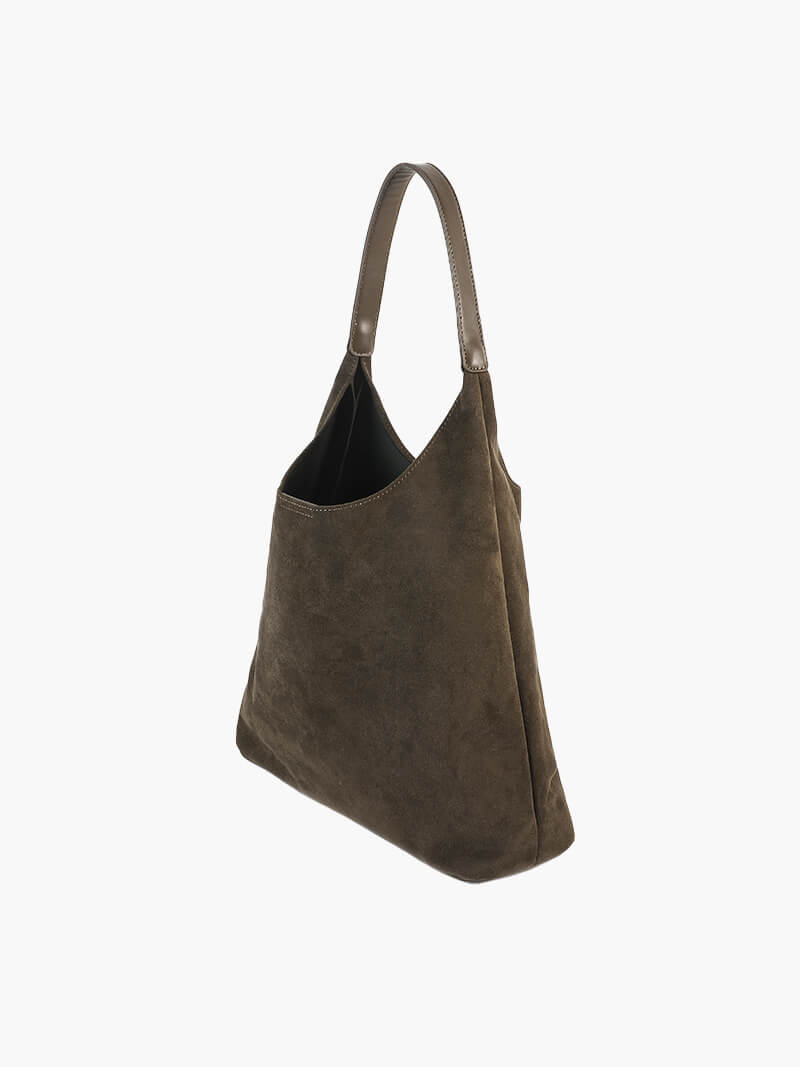 Seame - Jenna suede bag Brown