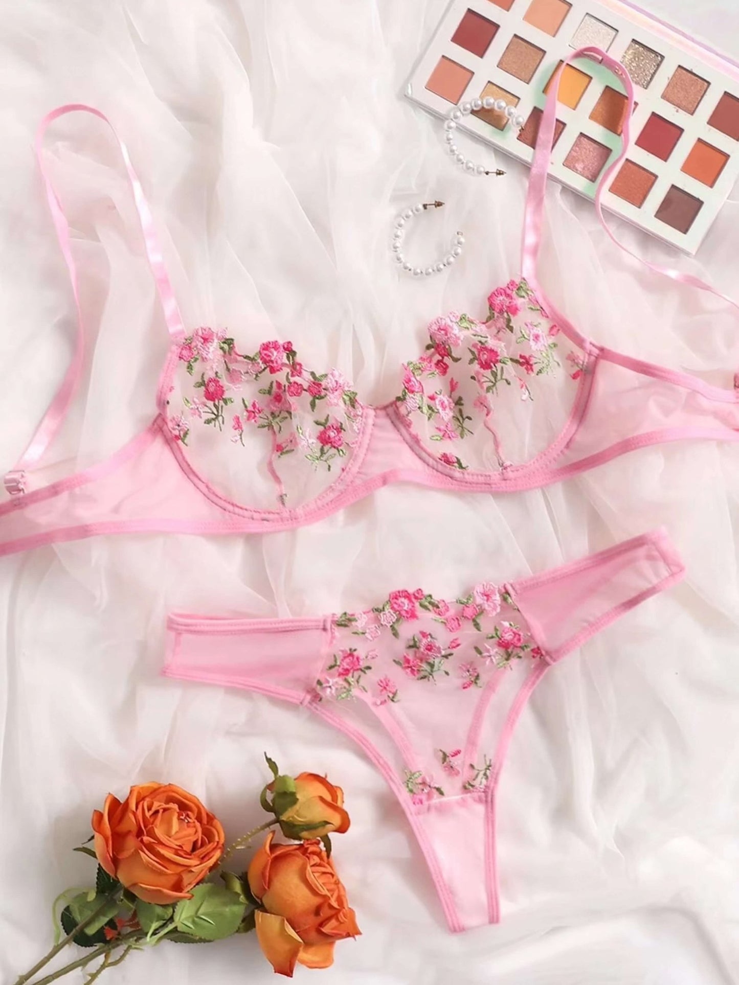 Seame - Kyla Lingerie Set Black S