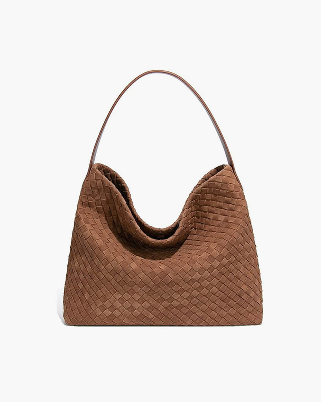 SEAME - Marceline Suede Tote Bag Brown Regular