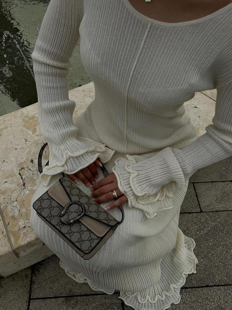 Seame - Marla Maxi Dress Brown S