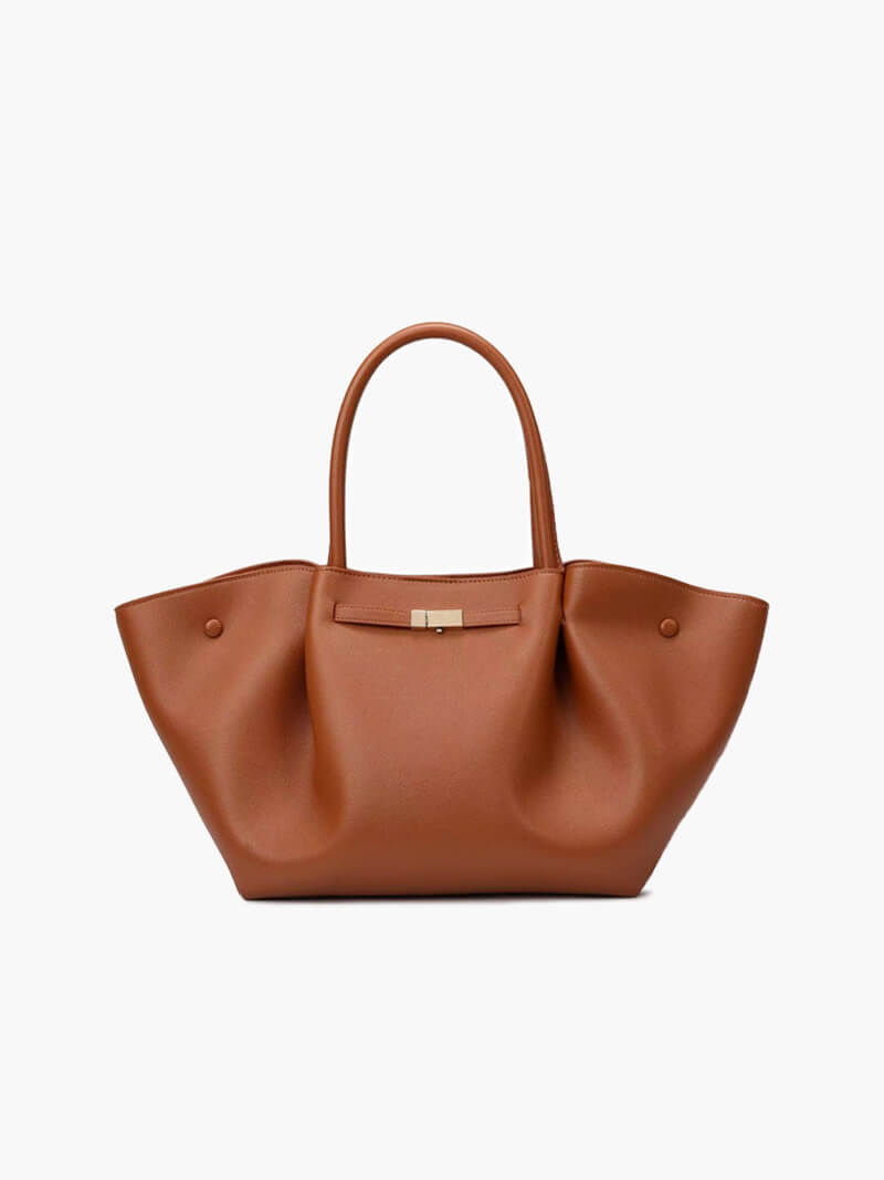 Seame - Melanie Faux Leather Bag Light Brown