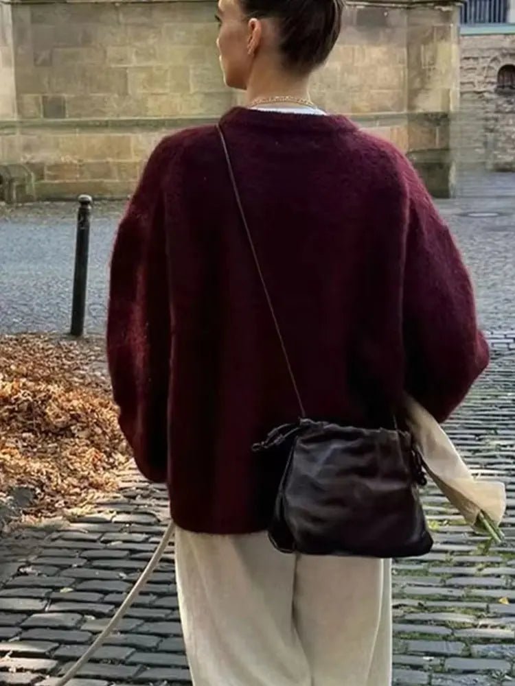 Pull Shiela Bordeaux