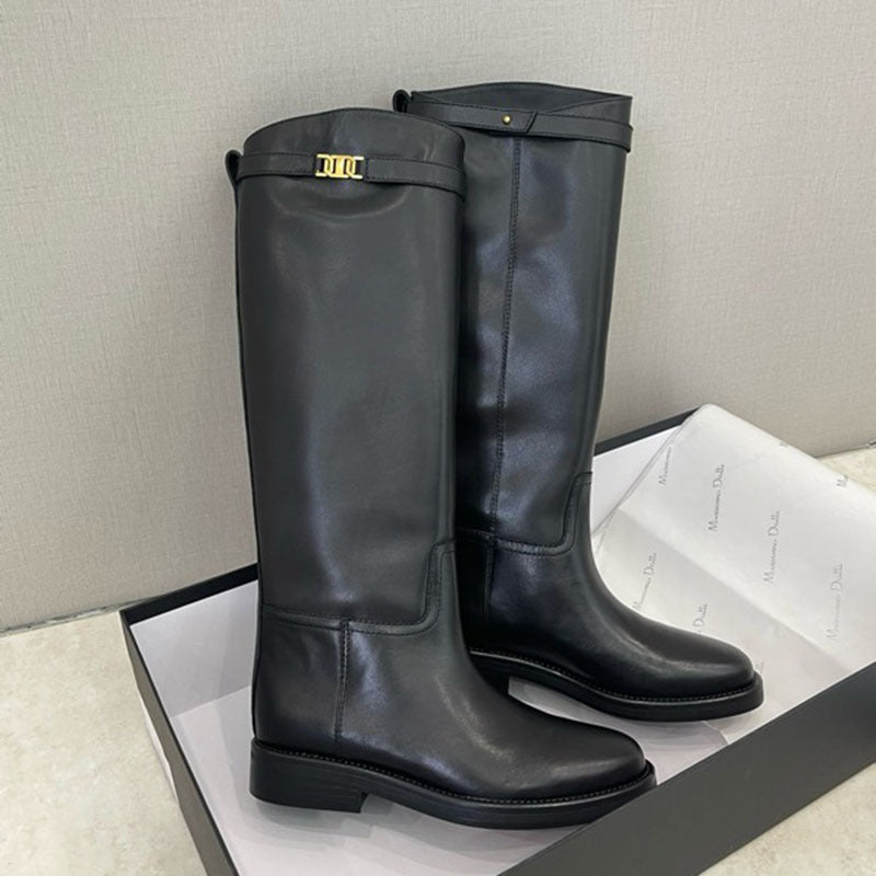 Bianca High Leather Boots