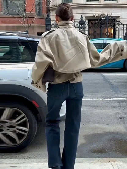 SEAME - Camilla Trench Coat Beige M