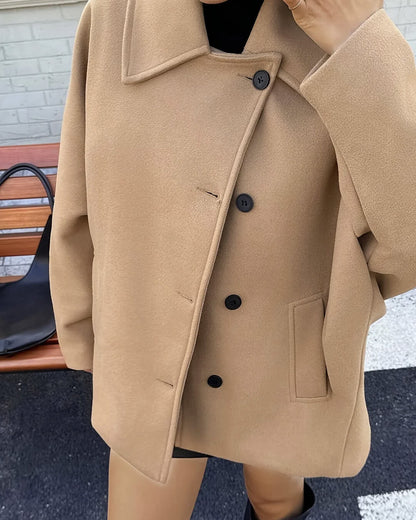 Cece Collared Trench Coat