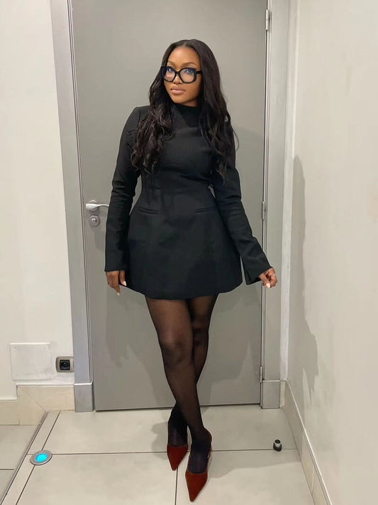 Seame - Elysia Mini Dress White S